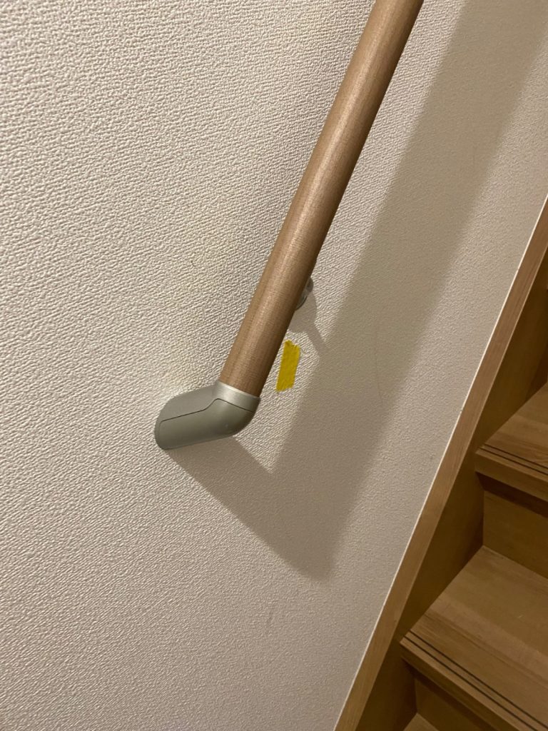クロスの小さなキズ