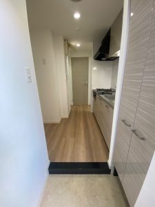 荒川区マンションクロスクリーニング作業前