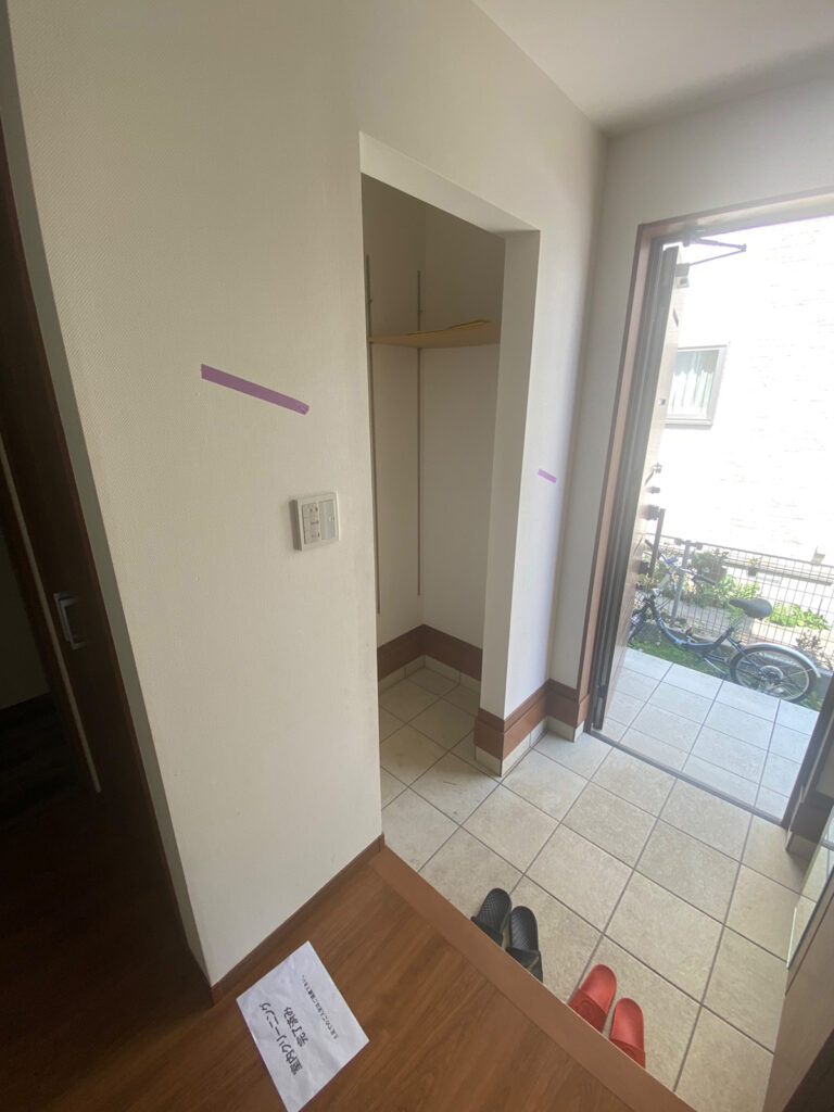 横浜市戸建 クロス再生工事