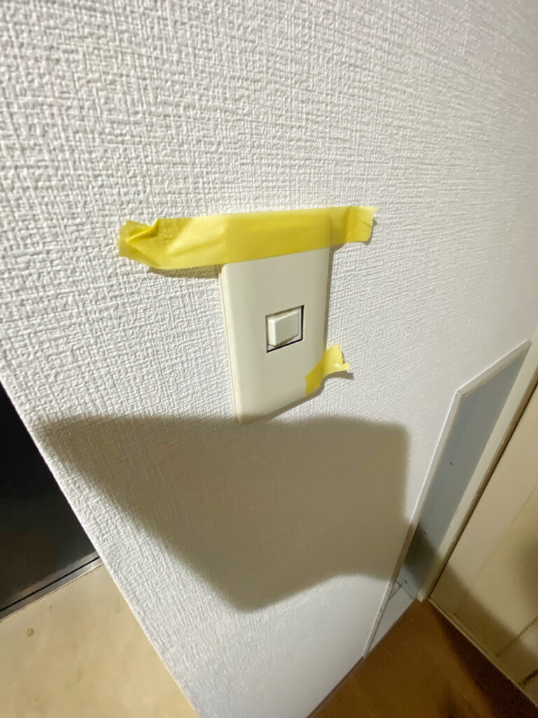 コンセントプレート交換