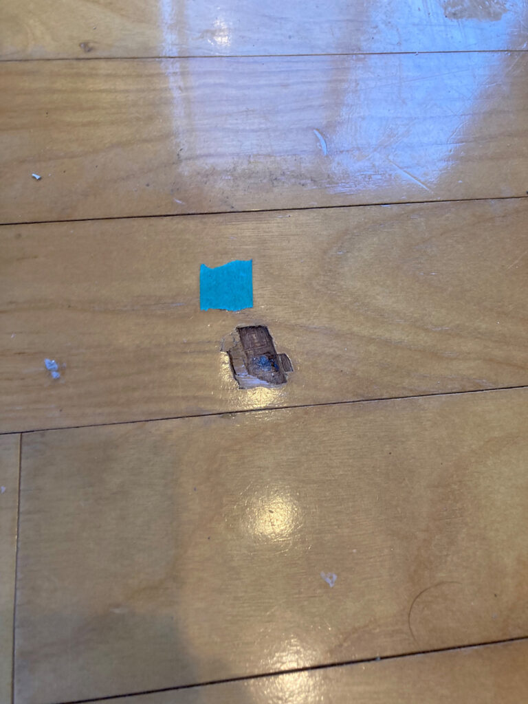 武蔵野市マンション 床リペア