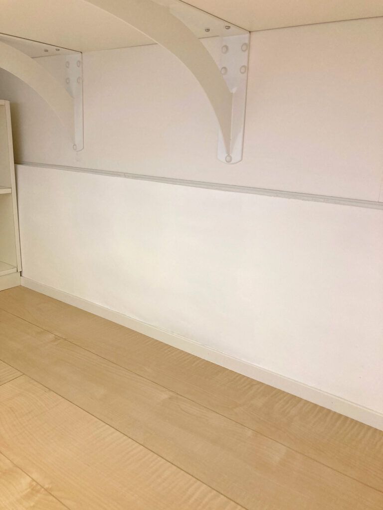 壁補修工事　作業後